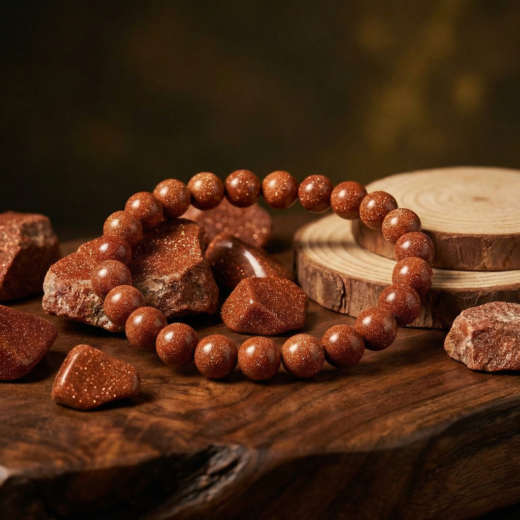 Edelsteen armband Goudsteen