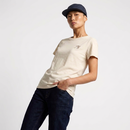 EB Essentials Dames T-shirt Natural
