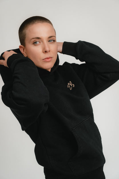 EB Essentials Heavy Hoodie Gouden Randje | Energiebazen