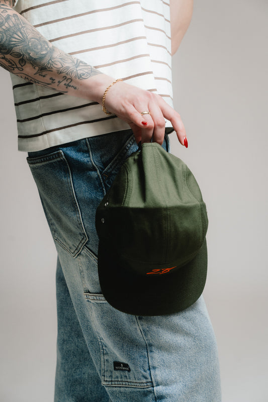 Energiebazen Camper Cap Olive Green