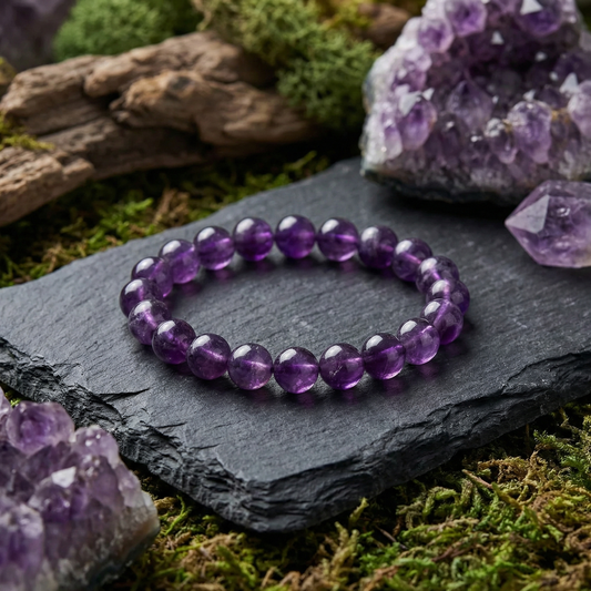 Edelsteen armband Amethist