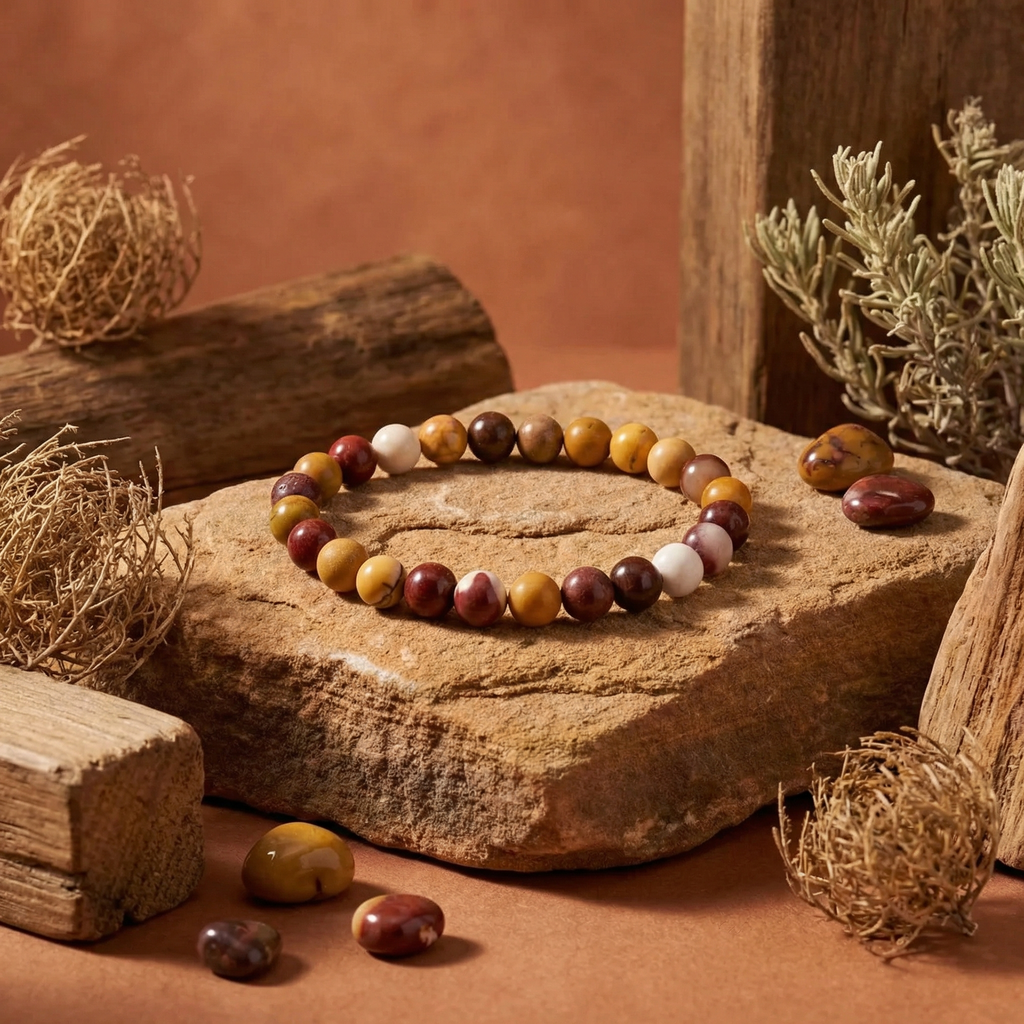 Edelsteen armband Mookaiet