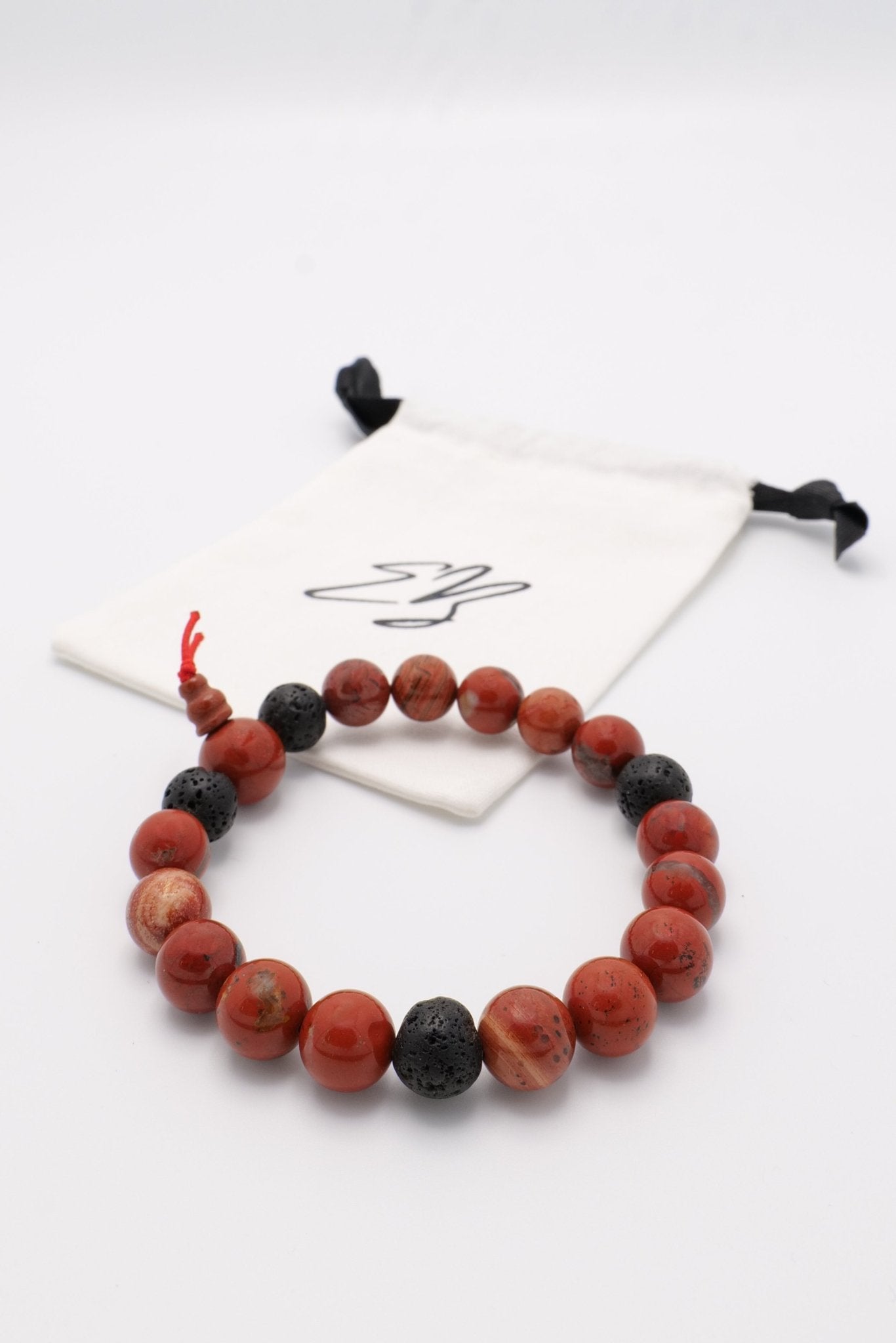 Kracht Kralen armband Rode Jaspis | Energiebazen