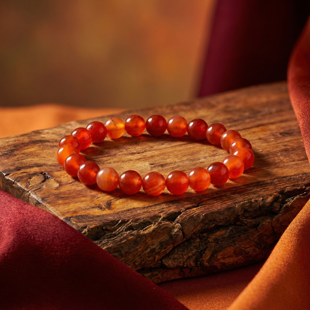 Edelsteen armband Carneool