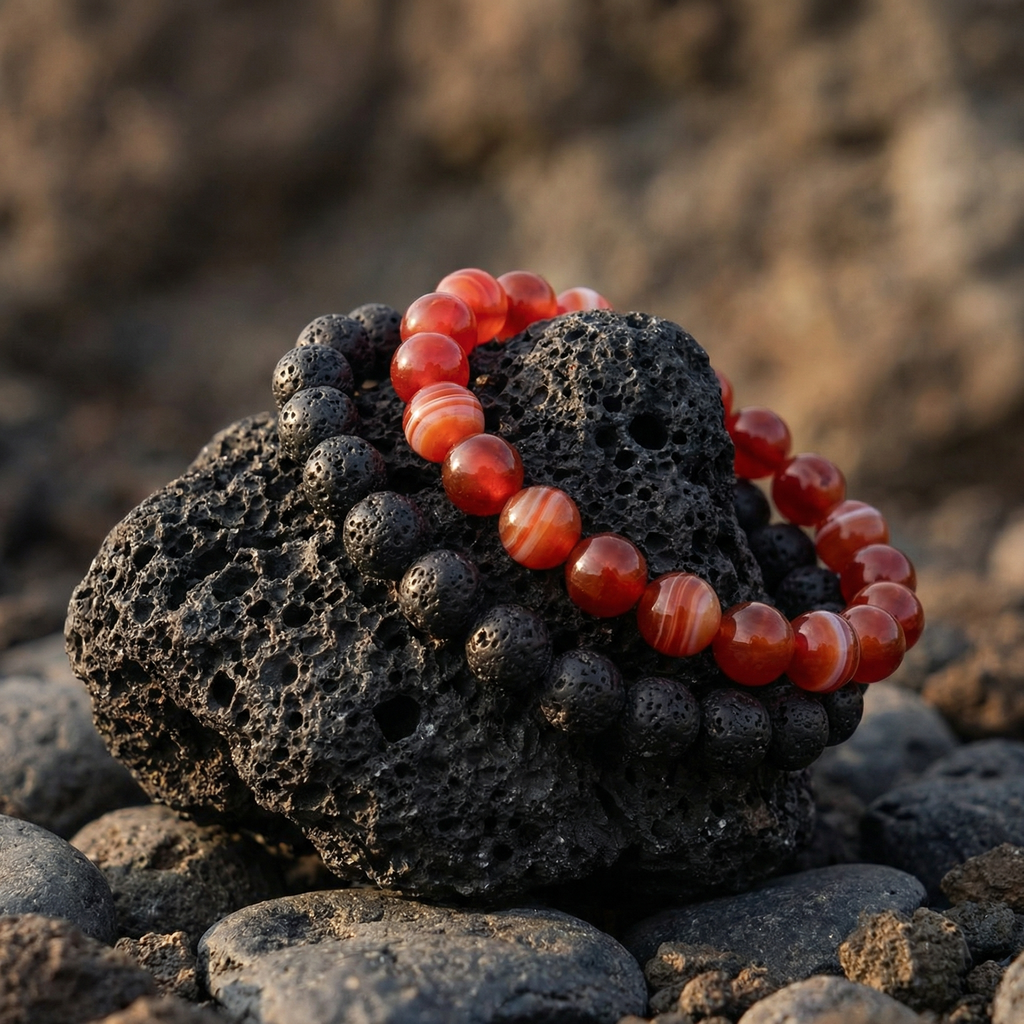 Kracht Kralen armbandenset Vuurkracht