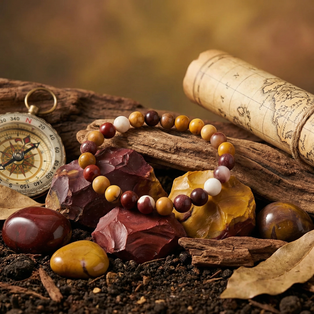 Edelsteen armband Mookaiet