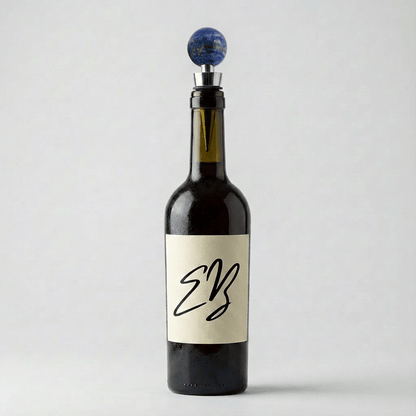 Onder Druk wijnstopper Lapis Lazuli | Energiebazen