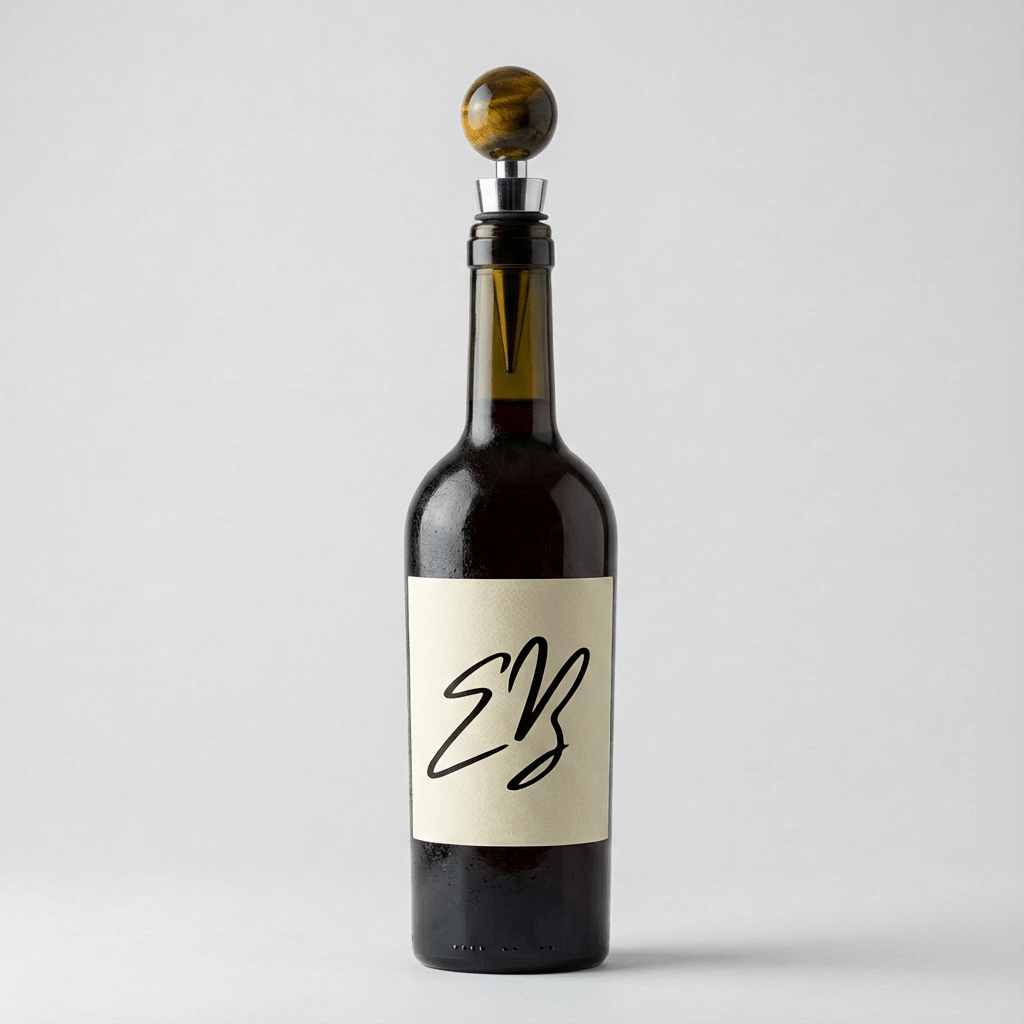 Onder Druk wijnstopper Tijgeroog | Energiebazen